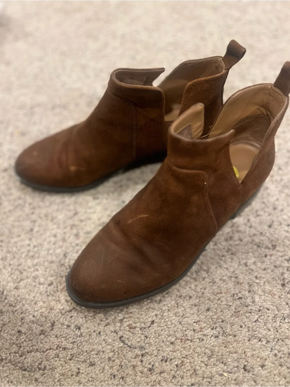 Franco Sarto Suede leather boots